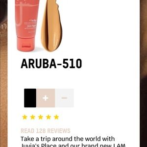Juvia’s Place I Am Magic Liquid Matte Foundation in the shade of Aruba-510